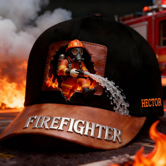 Cool Firefighter - Personalized Firefighter Classic Cap