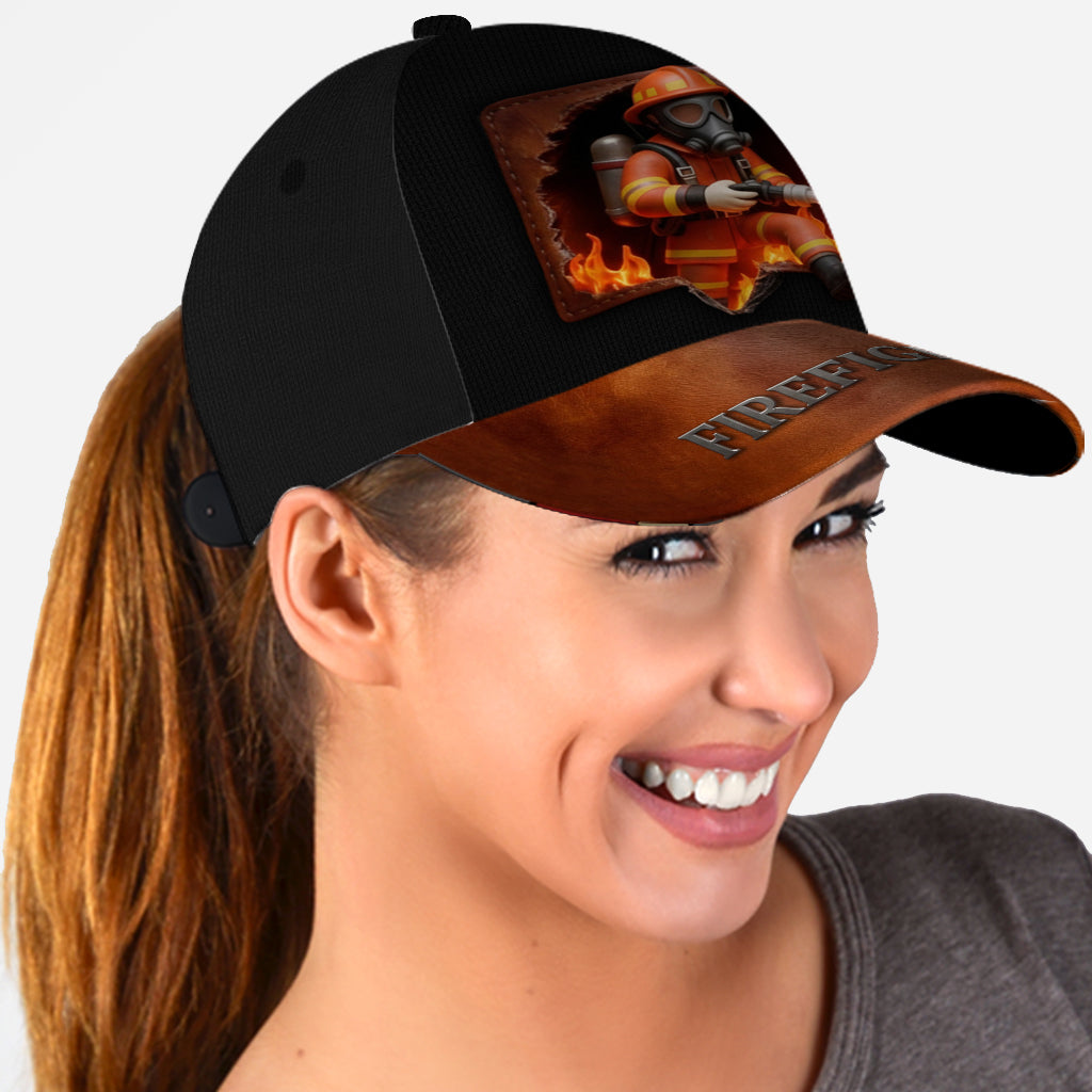 Casquette de pompier personnalisée - Casquette classique de pompier stylée