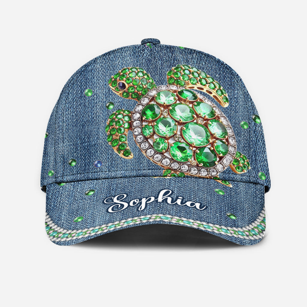Adorable Turtle - Personalized Sea Lover Classic Cap