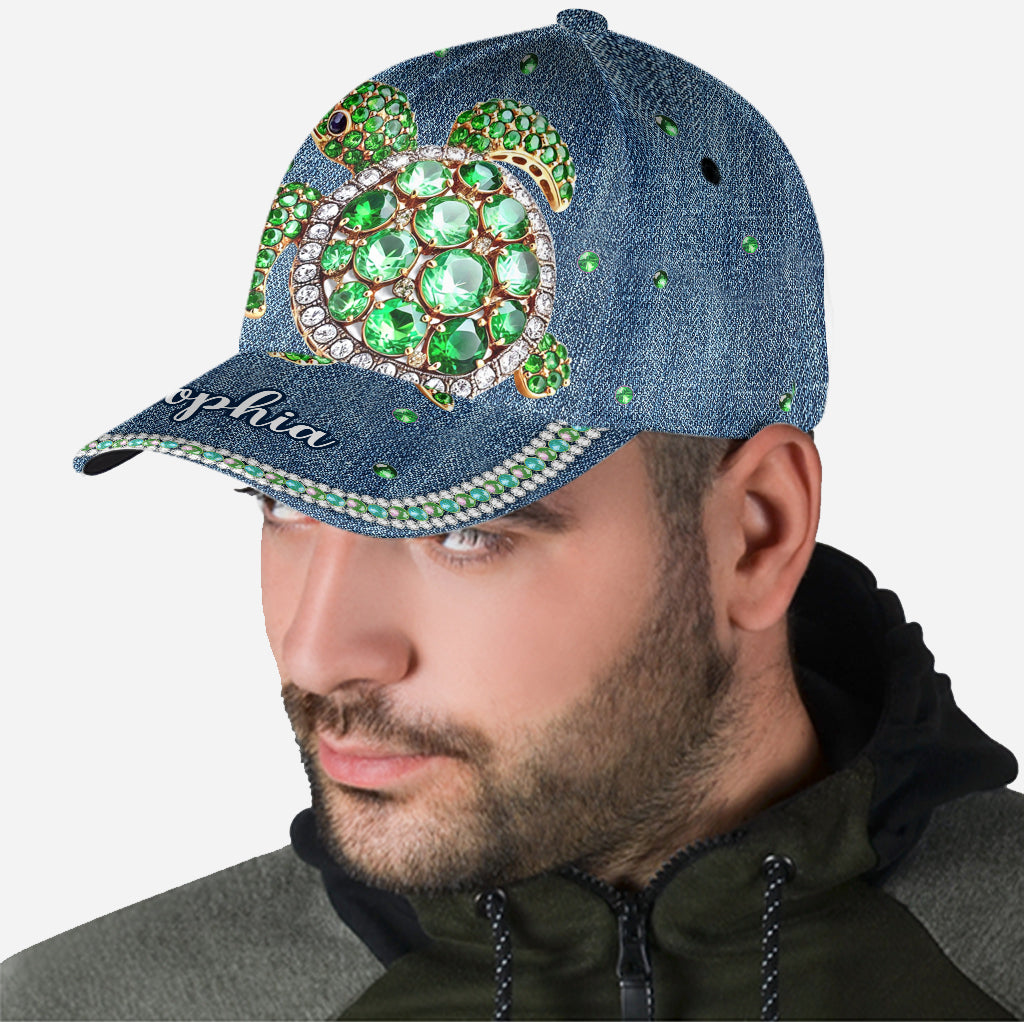 Adorable Turtle - Personalized Sea Lover Classic Cap