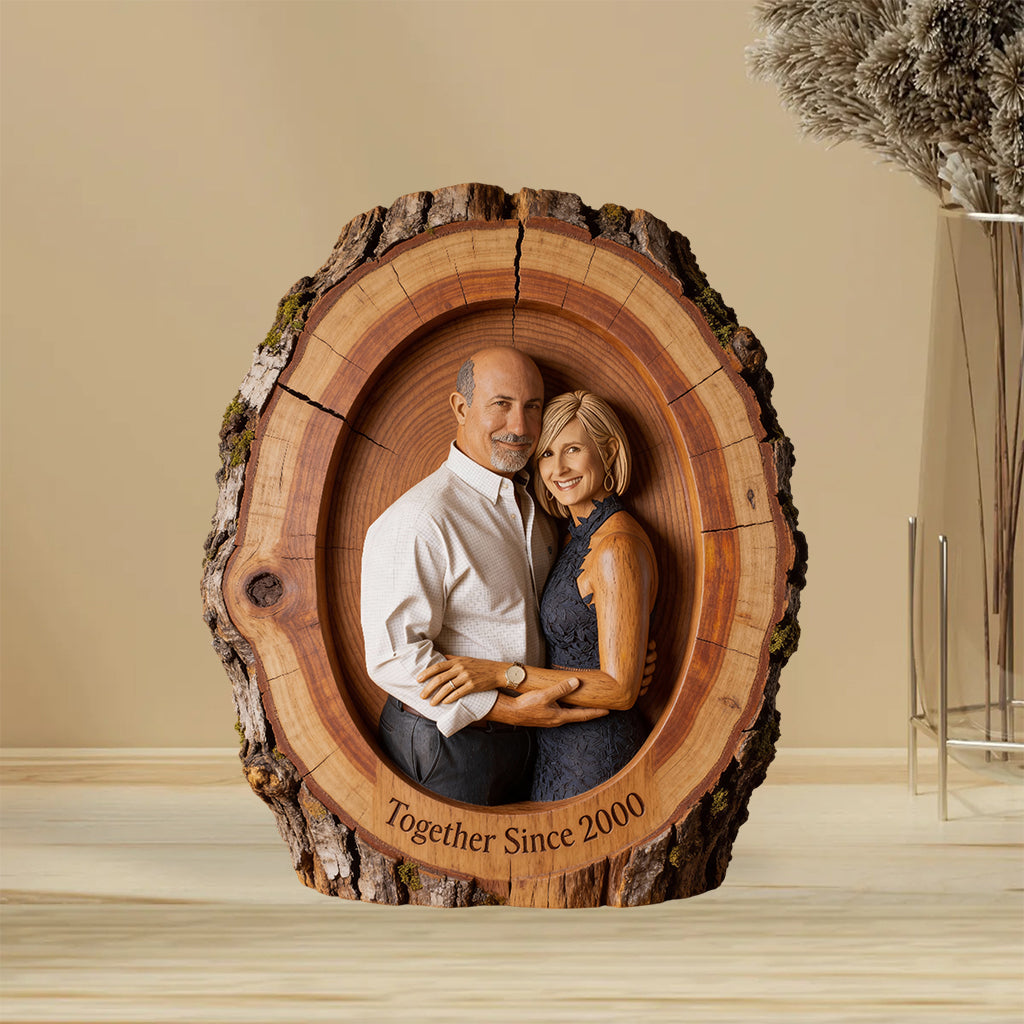 I'm Yours No Returns Or Refunds - Personalized Couple Custom Shaped Acrylic Plaque