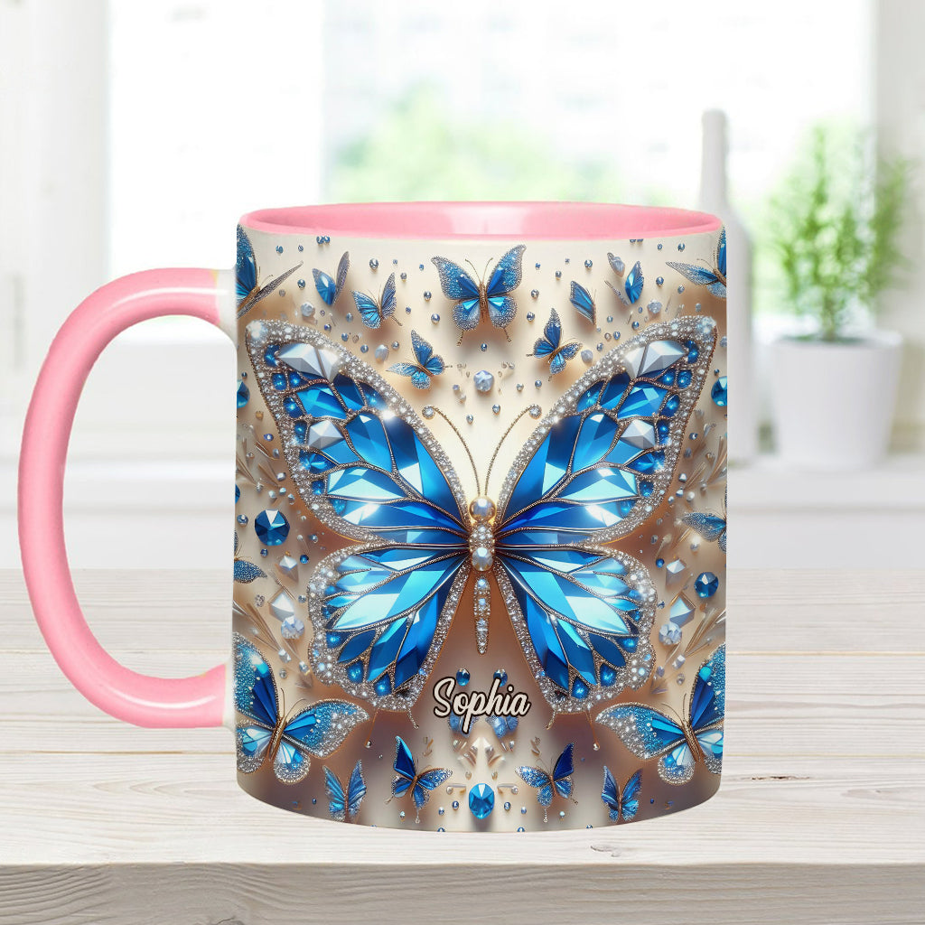 Mug personnalisé à motif papillons - Magnifiques papillons