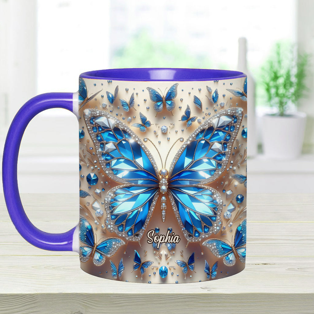 Mug personnalisé à motif papillons - Magnifiques papillons