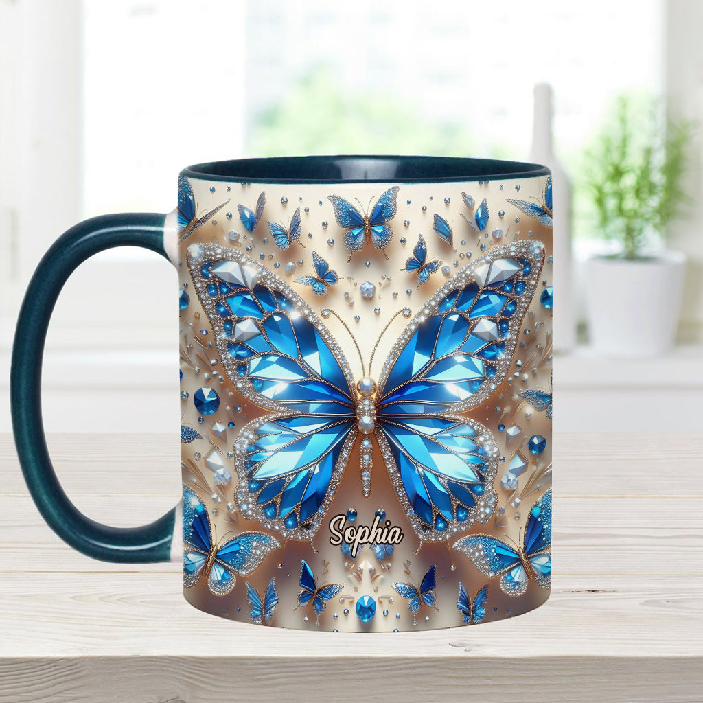 Mug personnalisé à motif papillons - Magnifiques papillons