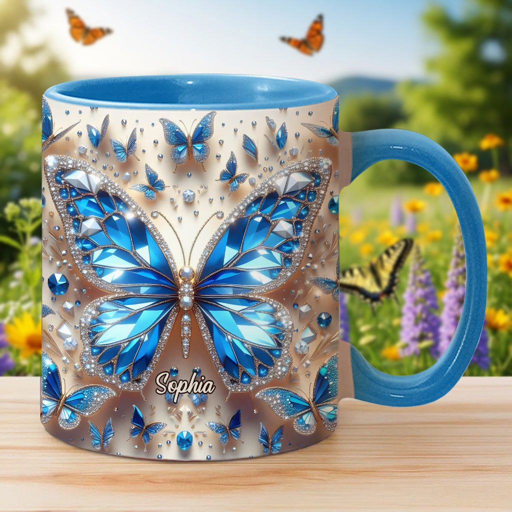 Mug personnalisé à motif papillons - Magnifiques papillons