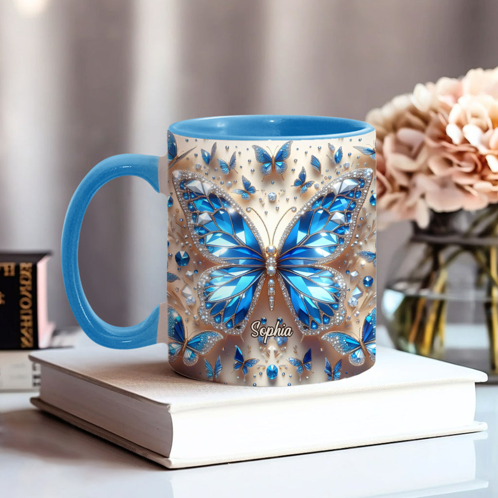 Mug personnalisé à motif papillons - Magnifiques papillons