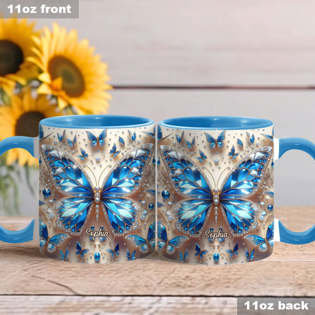 Mug personnalisé à motif papillons - Magnifiques papillons