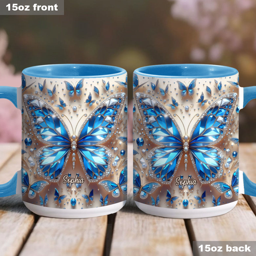Mug personnalisé à motif papillons - Magnifiques papillons