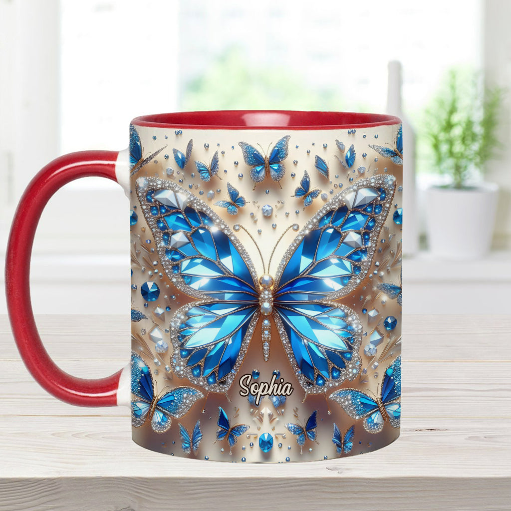 Mug personnalisé à motif papillons - Magnifiques papillons