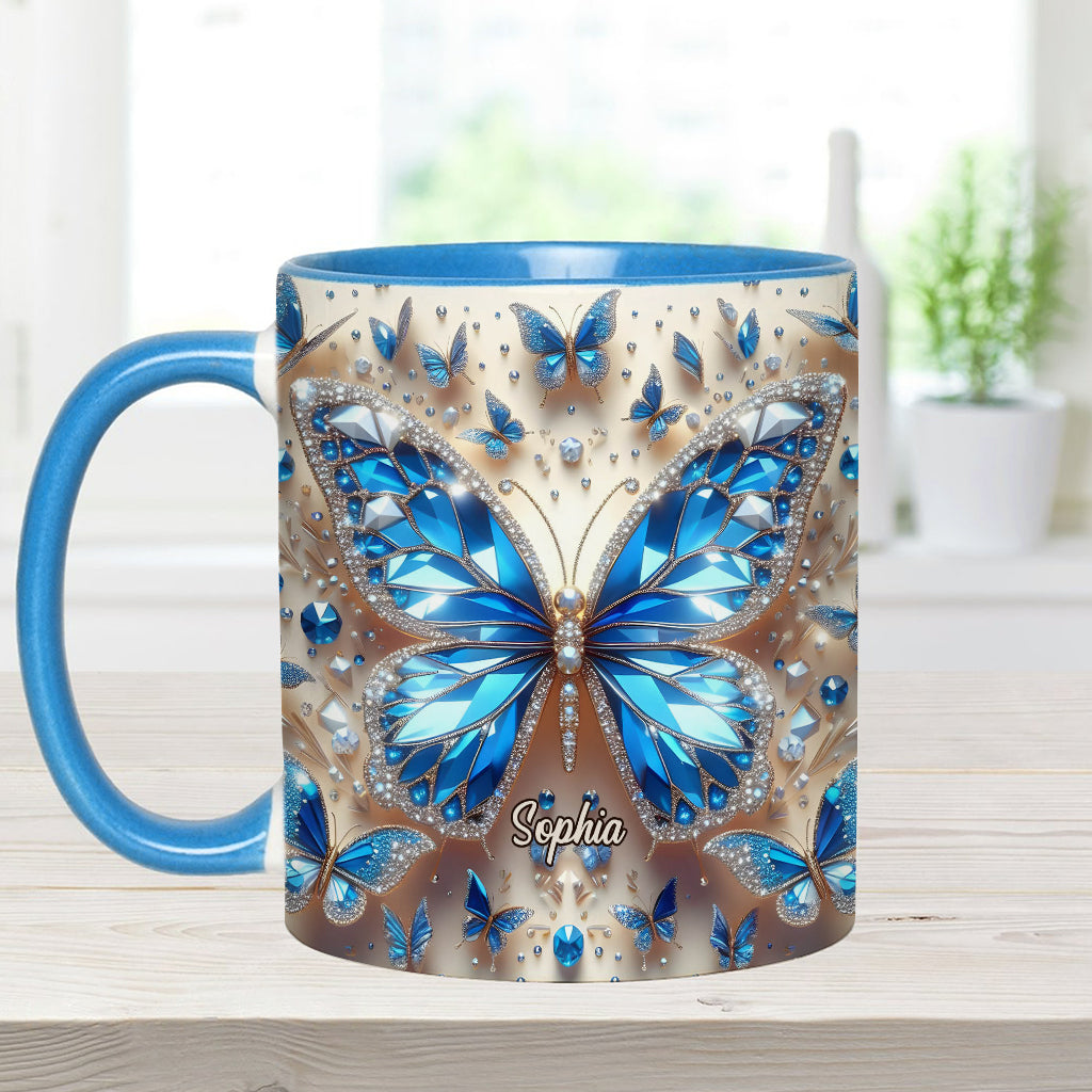 Mug personnalisé à motif papillons - Magnifiques papillons