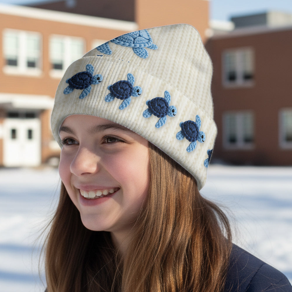 Love Turtle - Personalized Turtle Beanie Hat