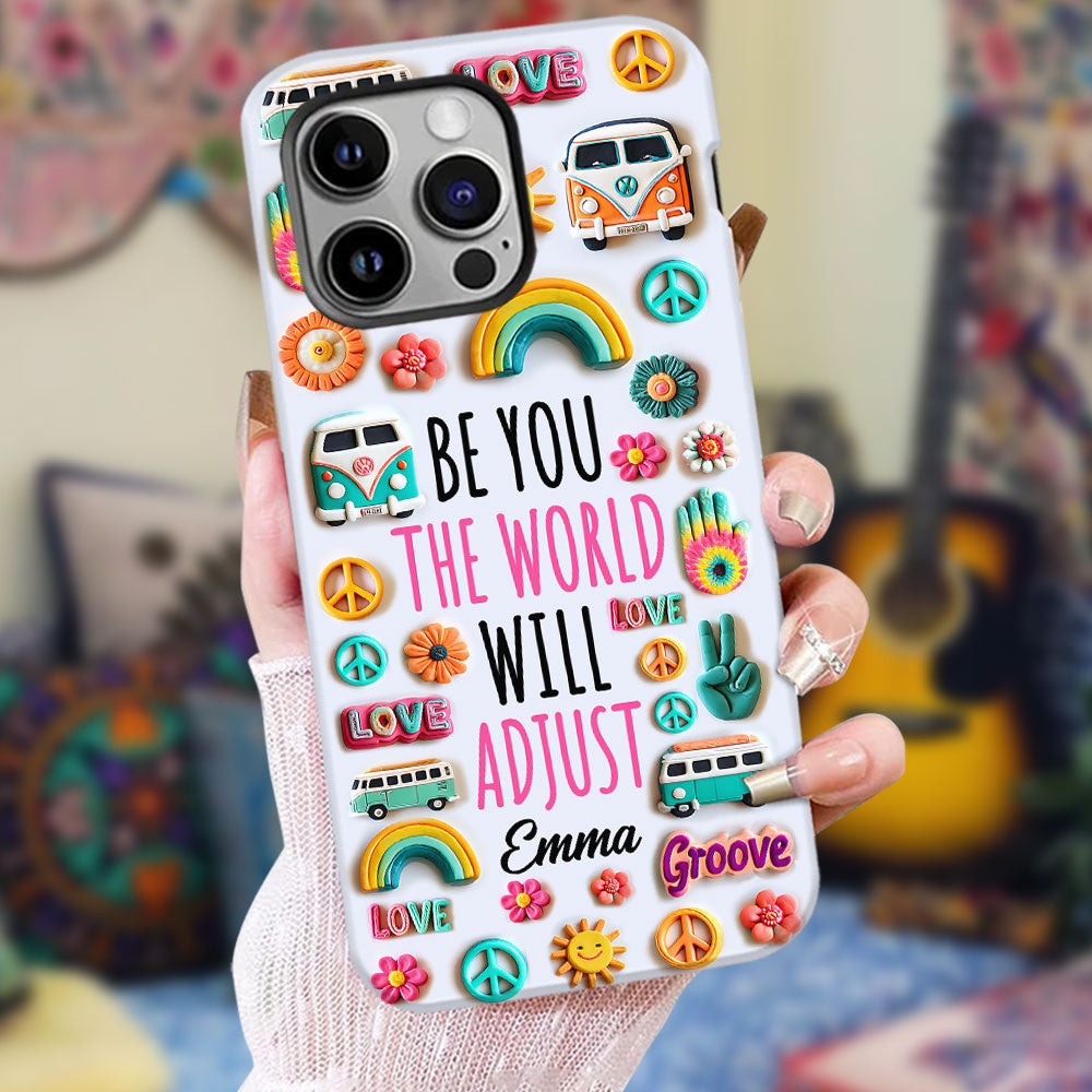 Be You - Personalized Hippie Full Print Phone Case