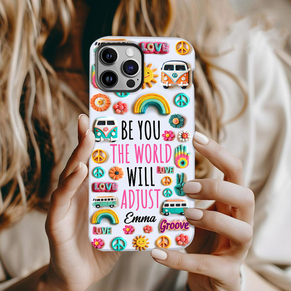 Be You - Personalized Hippie Full Print Phone Case