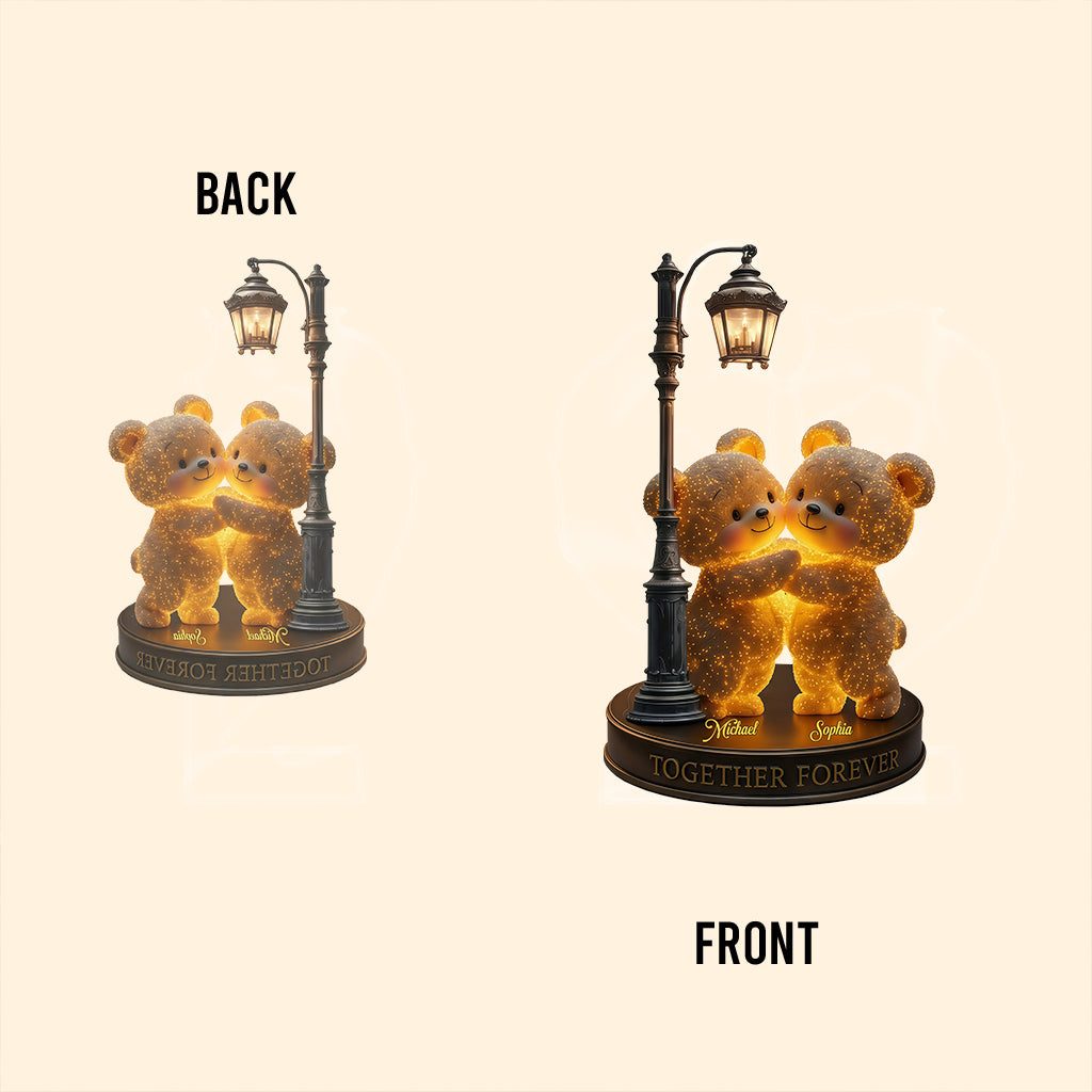 Ensemble pour toujours - Plaque acrylique personnalisée pour couple