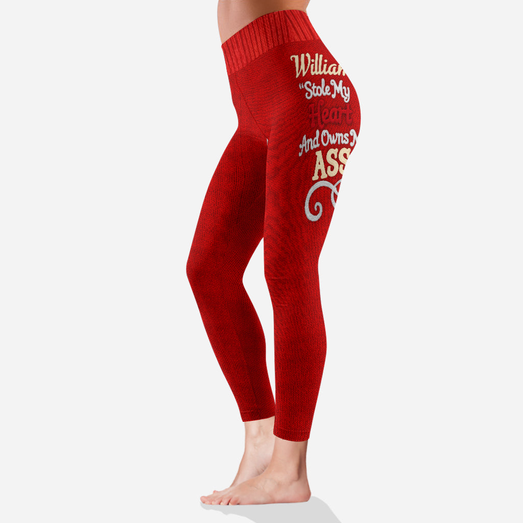 Tu as volé mon cœur - Leggings personnalisés pour couples
