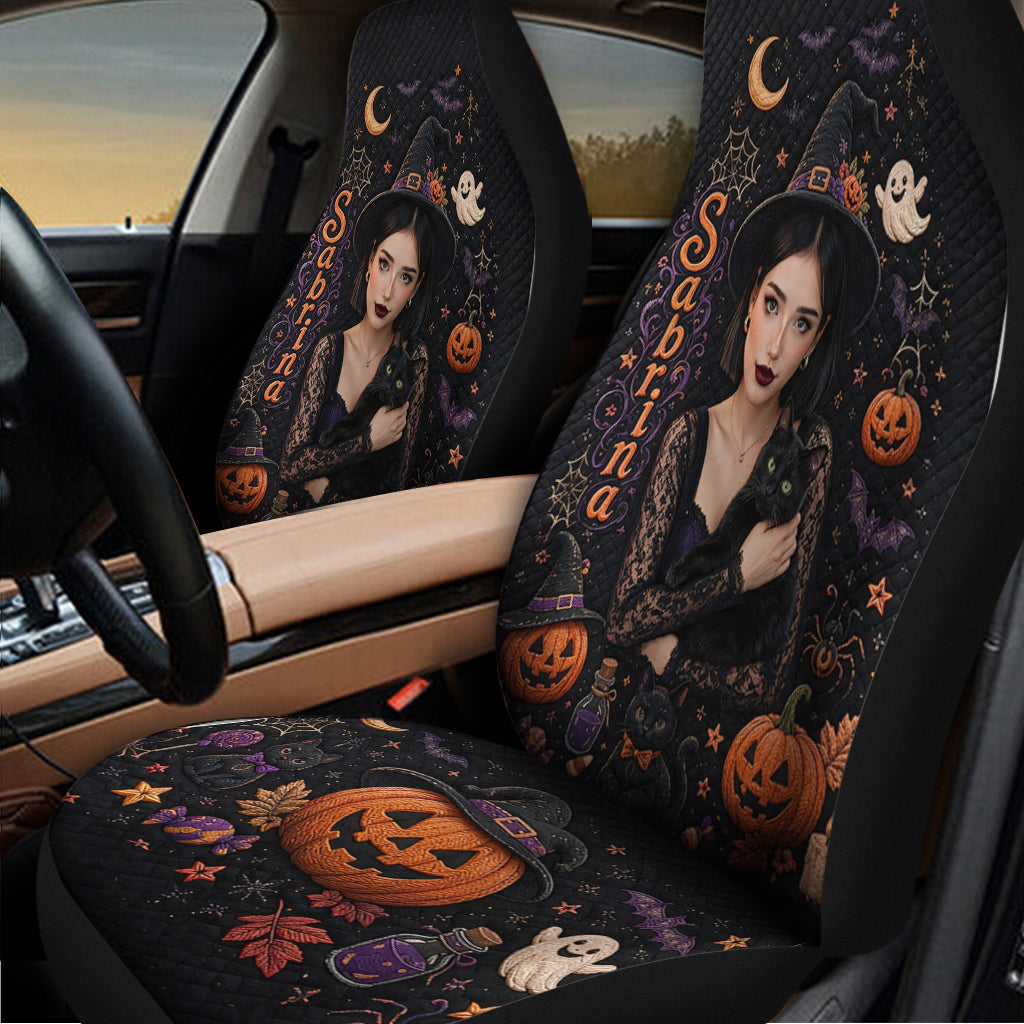 Halloween Costume Any Photo - Personalized Halloween Seat Covers