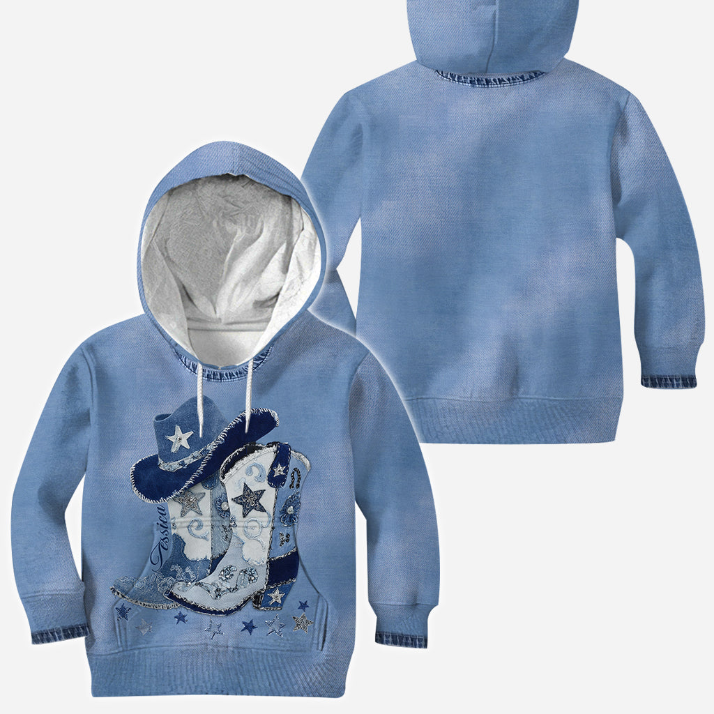 Bottes de cowgirl - Chemise de cowgirl personnalisée