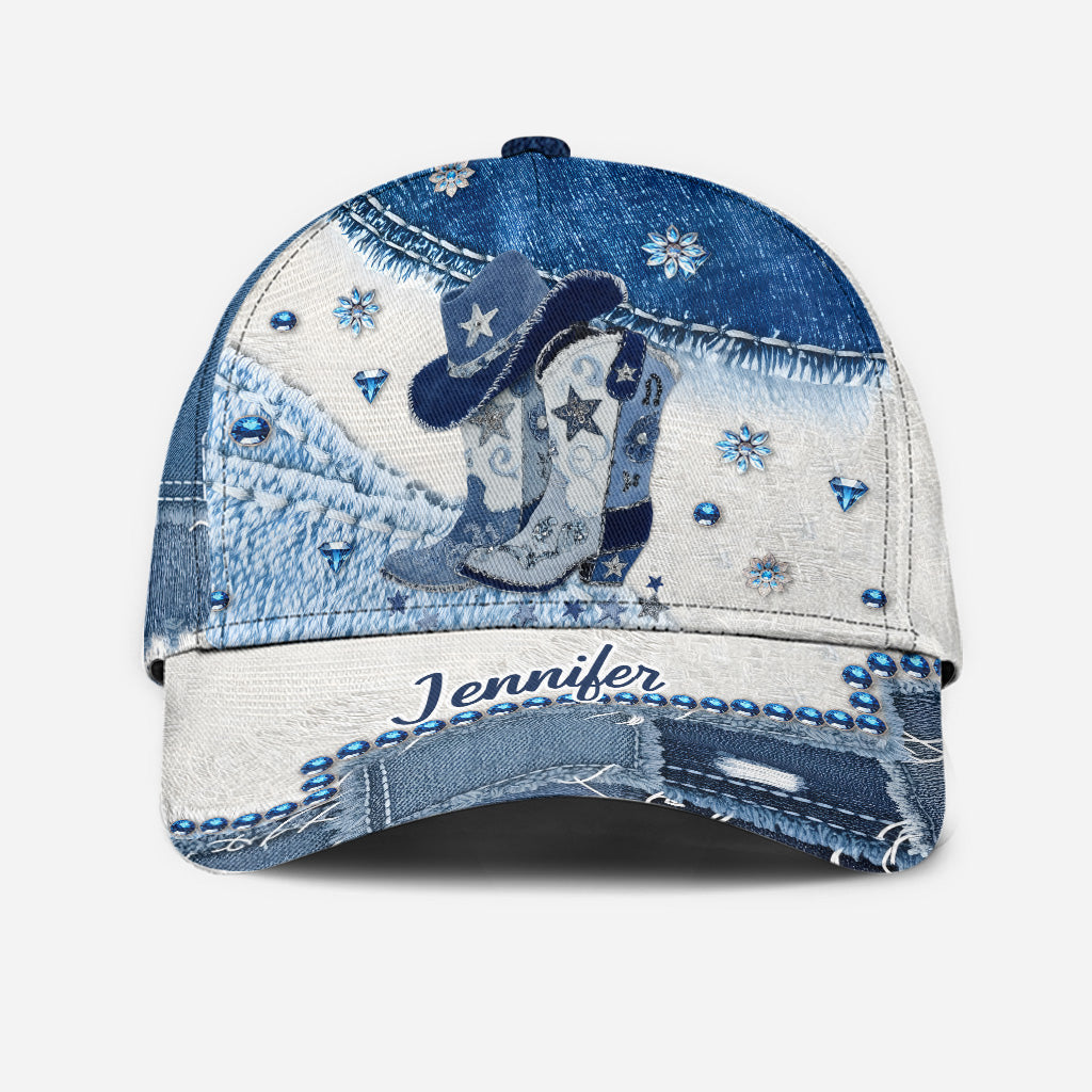 Bottes de cowgirl - Casquette de cowgirl classique personnalisée