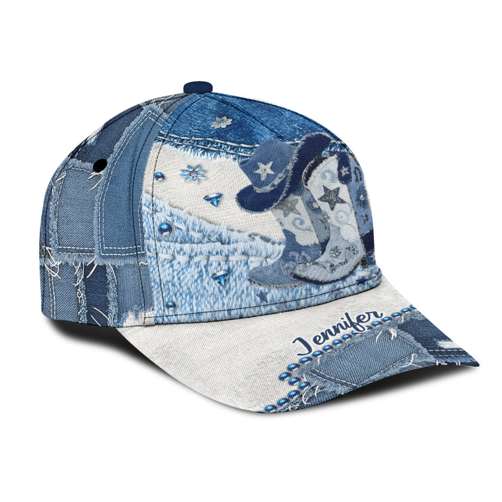 Bottes de cowgirl - Casquette de cowgirl classique personnalisée
