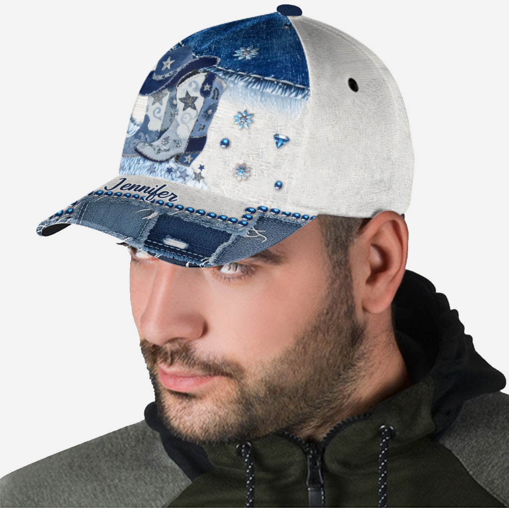 Bottes de cowgirl - Casquette de cowgirl classique personnalisée