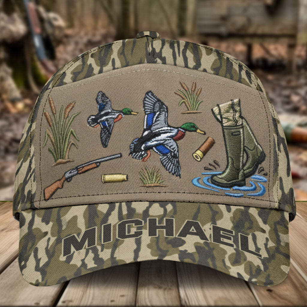 Cadeau idéal pour les passionnés de chasse - Casquette de chasse classique personnalisée