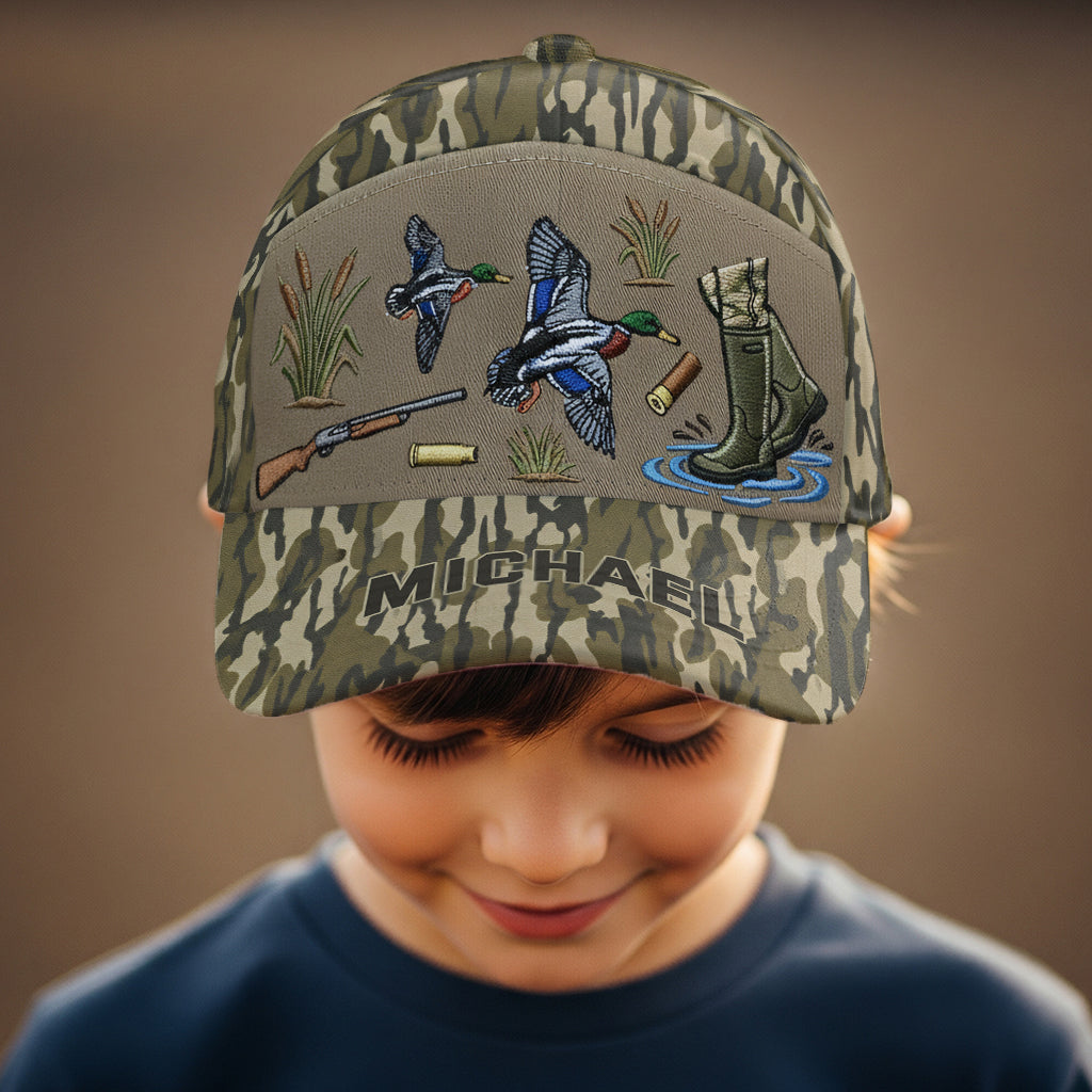 Cadeau idéal pour les passionnés de chasse - Casquette de chasse classique personnalisée