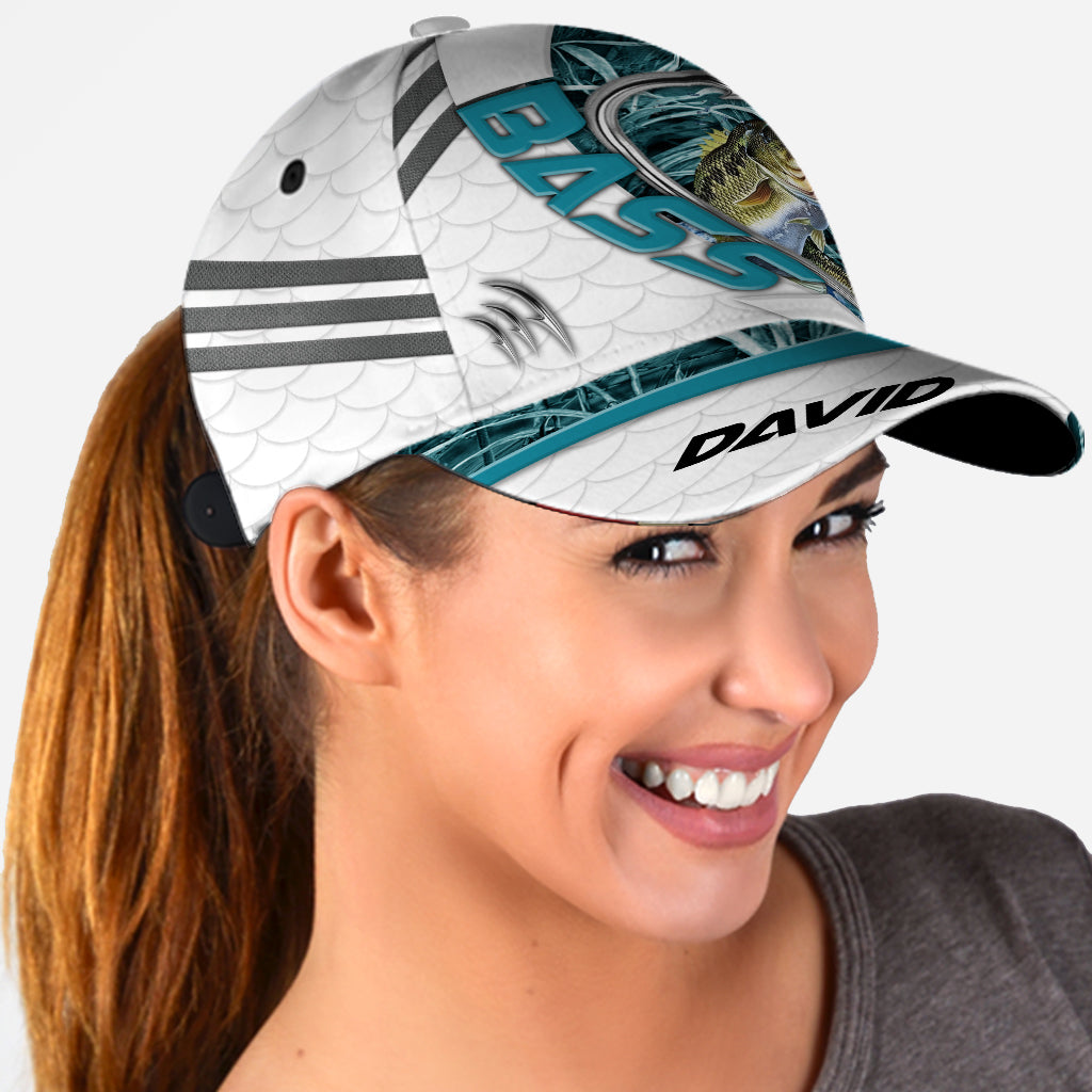 Bass Fishing Lover - Personalized Fishing Classic Cap