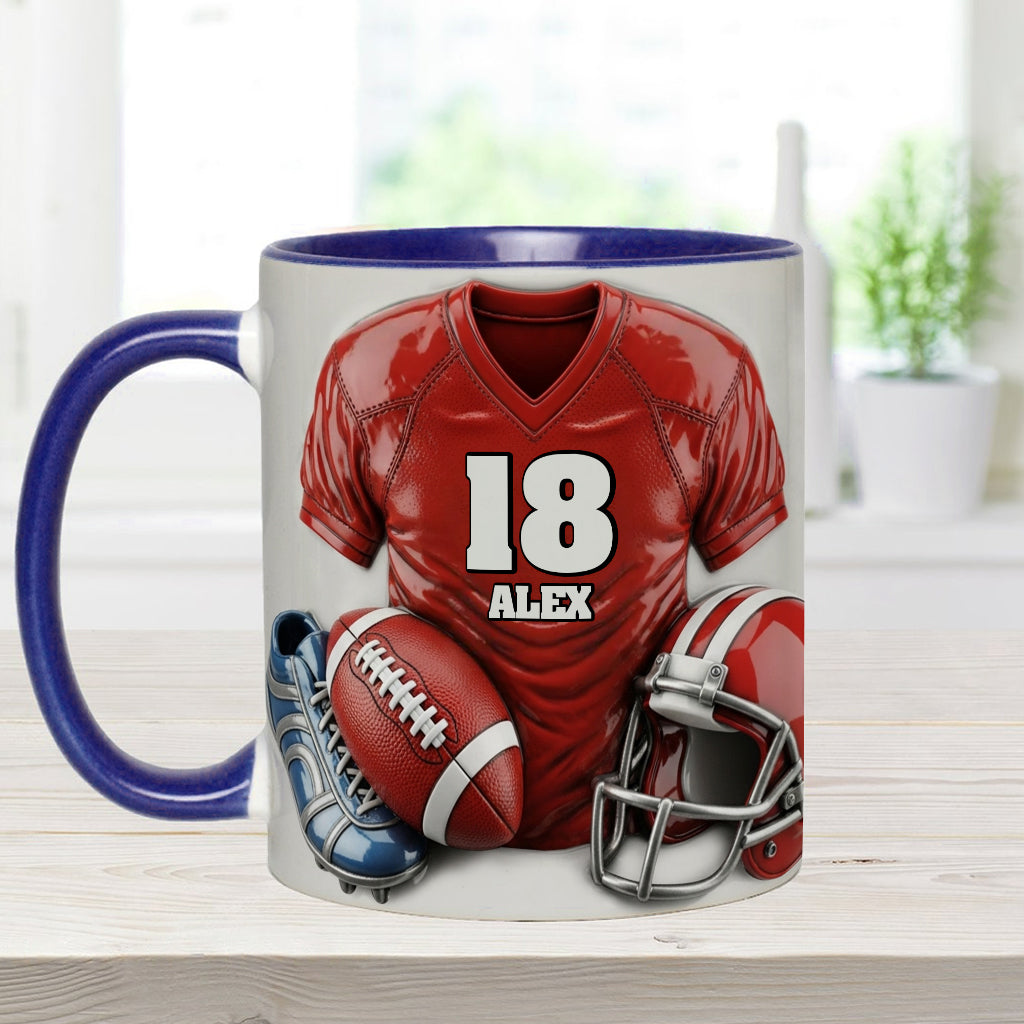 Le football, c'est bien plus qu'un jeu - Mug personnalisé sur le thème du football