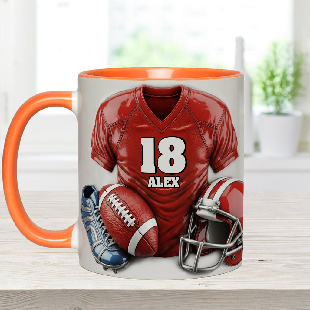 Le football, c'est bien plus qu'un jeu - Mug personnalisé sur le thème du football