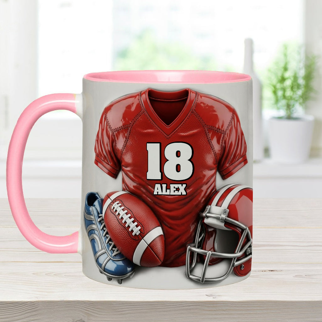 Le football, c'est bien plus qu'un jeu - Mug personnalisé sur le thème du football