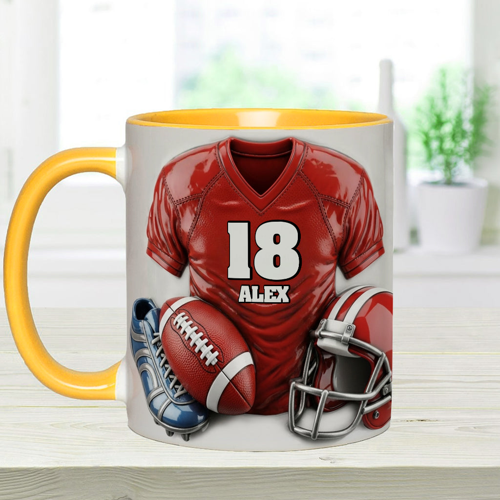 Le football, c'est bien plus qu'un jeu - Mug personnalisé sur le thème du football