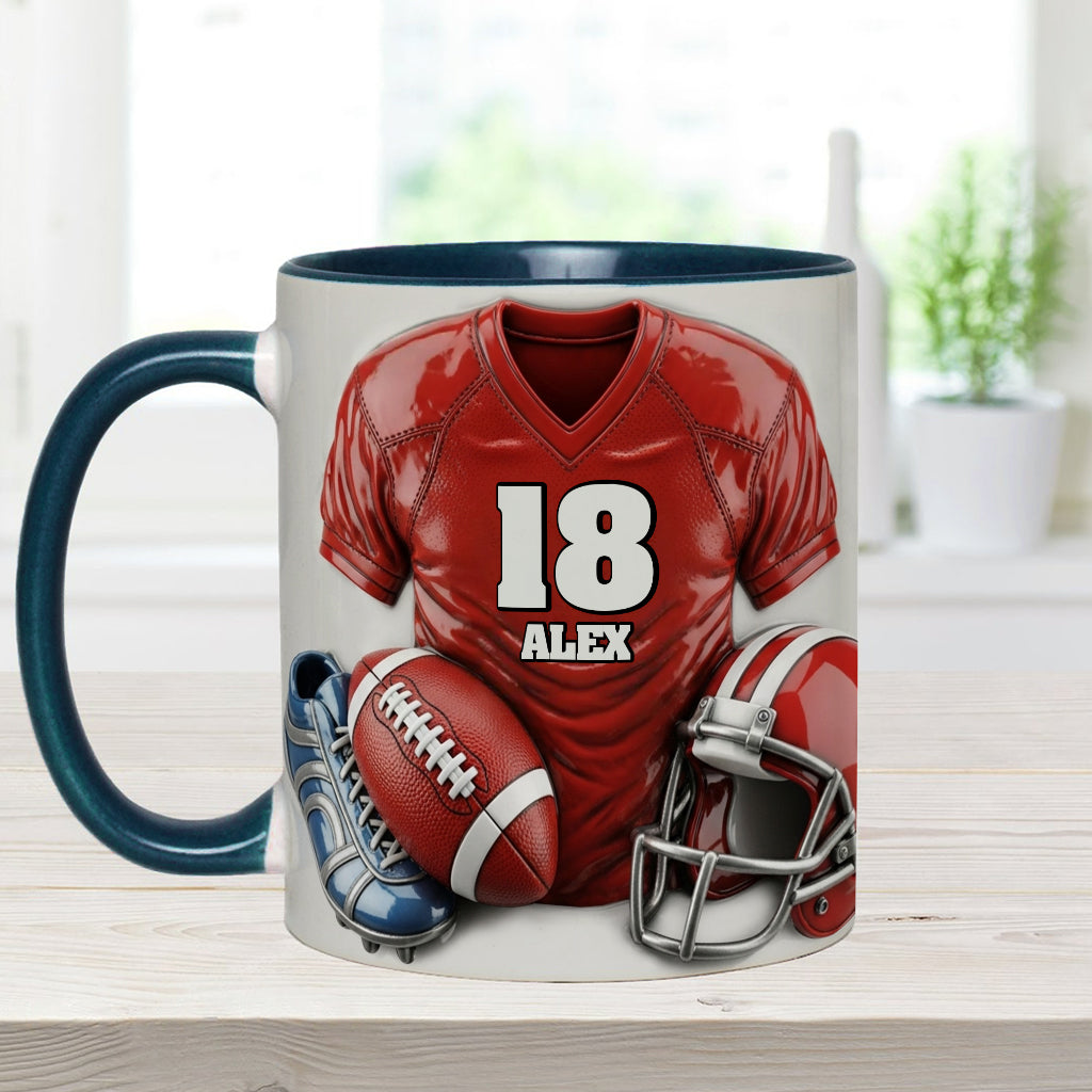 Le football, c'est bien plus qu'un jeu - Mug personnalisé sur le thème du football