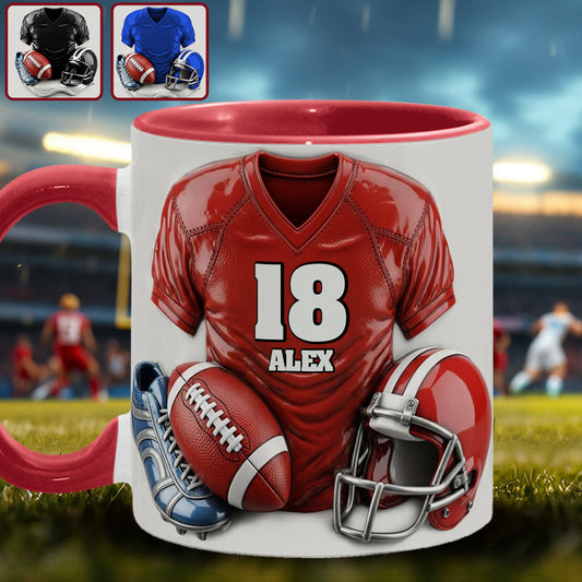 Le football, c'est bien plus qu'un jeu - Mug personnalisé sur le thème du football