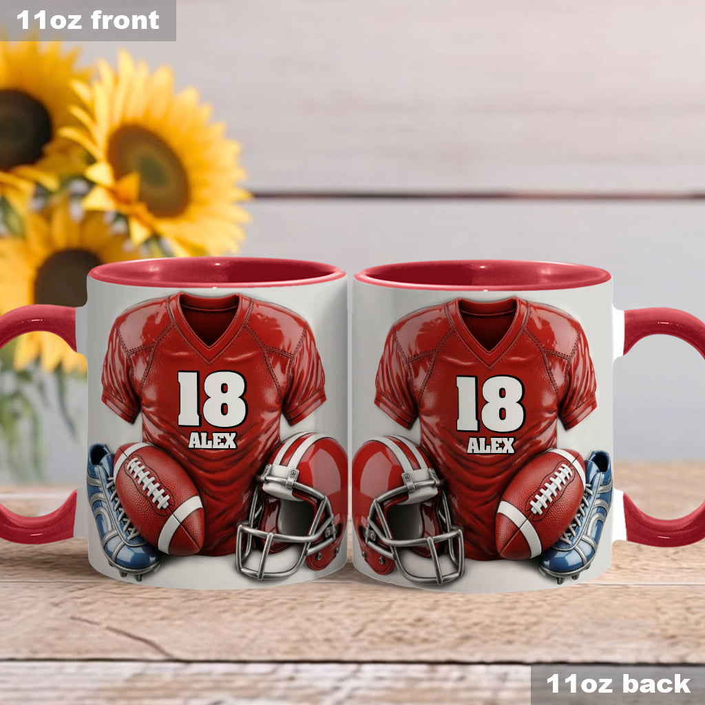 Le football, c'est bien plus qu'un jeu - Mug personnalisé sur le thème du football