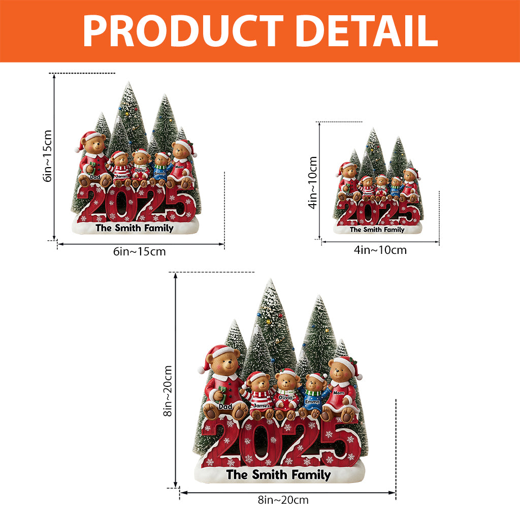 Happy Family - Personalized Family Custom Shaped Acrylic Plaque