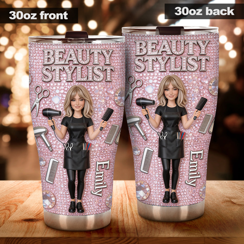 Tasse Personnalisée - Tumbler Coiffeur Personnalisé