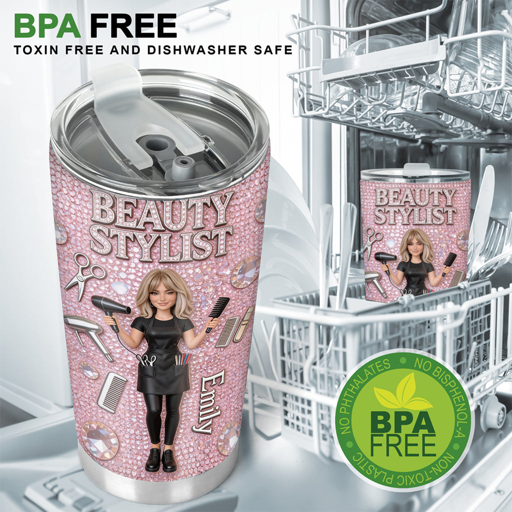 Tasse Personnalisée - Tumbler Coiffeur Personnalisé