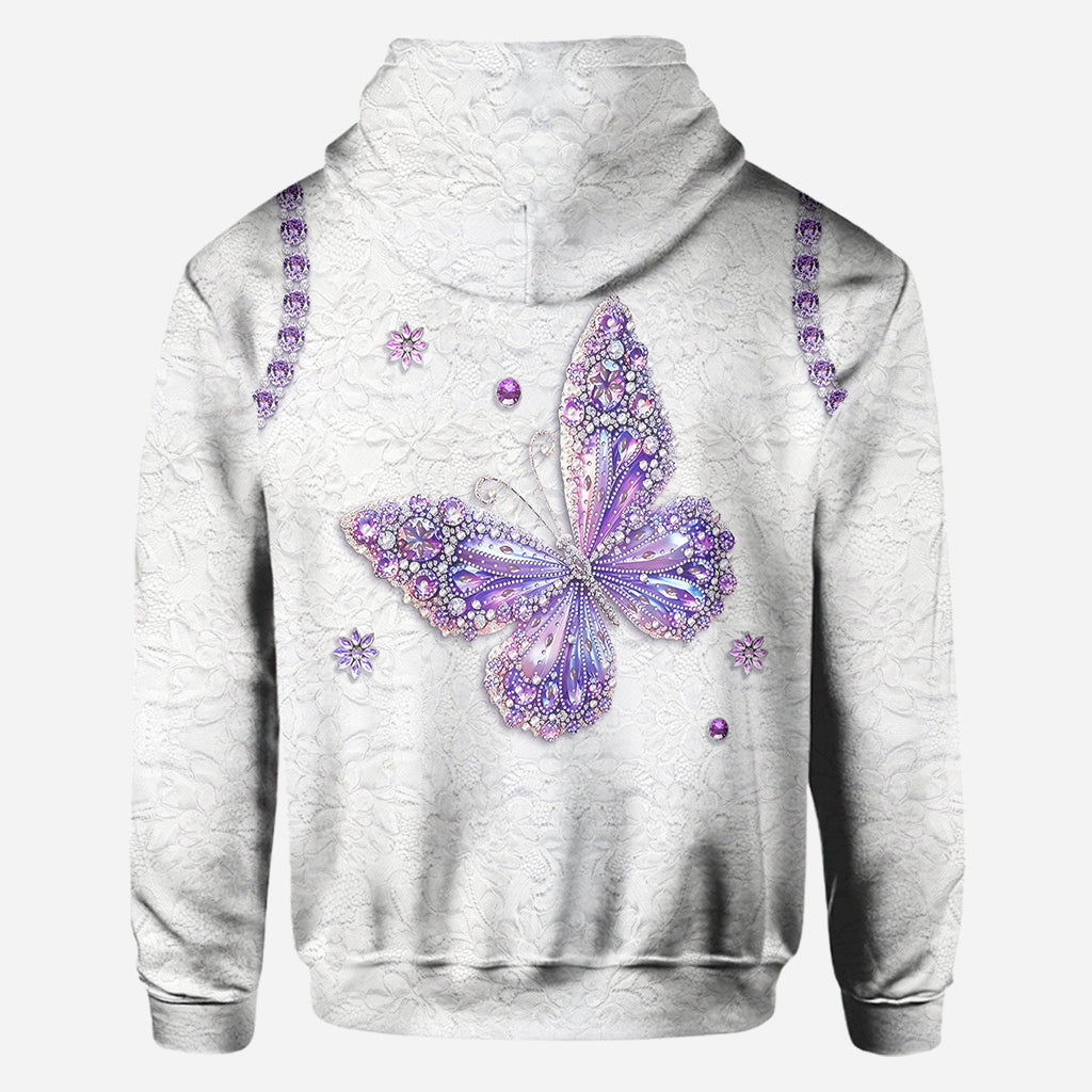 Beautiful Butterfly - Personalized Butterfly All Over Shirt