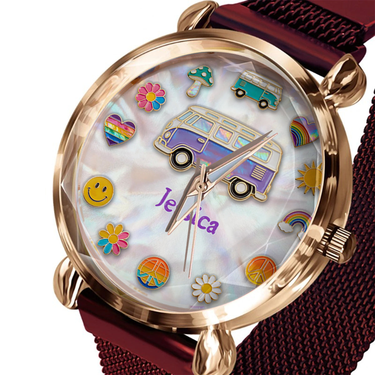 Hippie Souls - Personalized Hippie Women Hand Watch