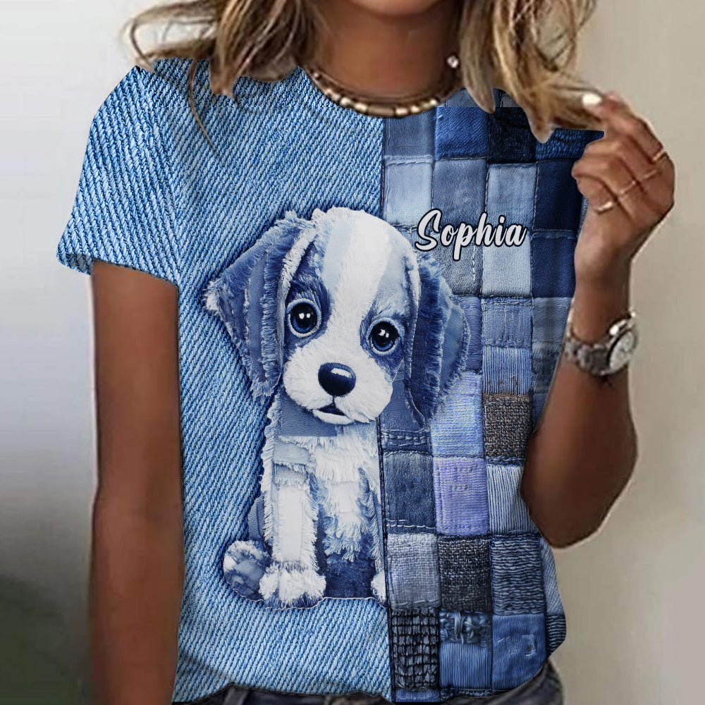 Love Beagle - Personalized Dog All Over Shirt
