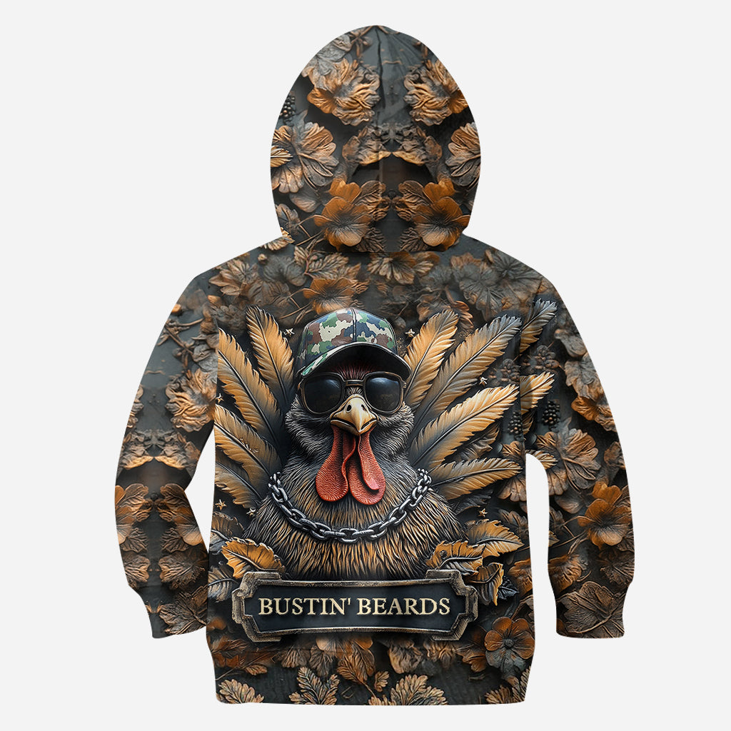 Bustin' Beards - Personalized Hunting All Over Shirt