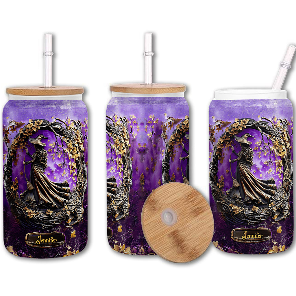 Magic Witch - Personalized Witch Can Glass