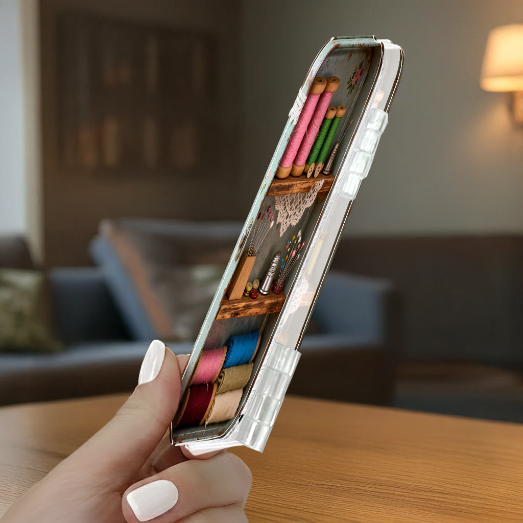 Passion pour la couture - Diptyque acrylique personnalisé