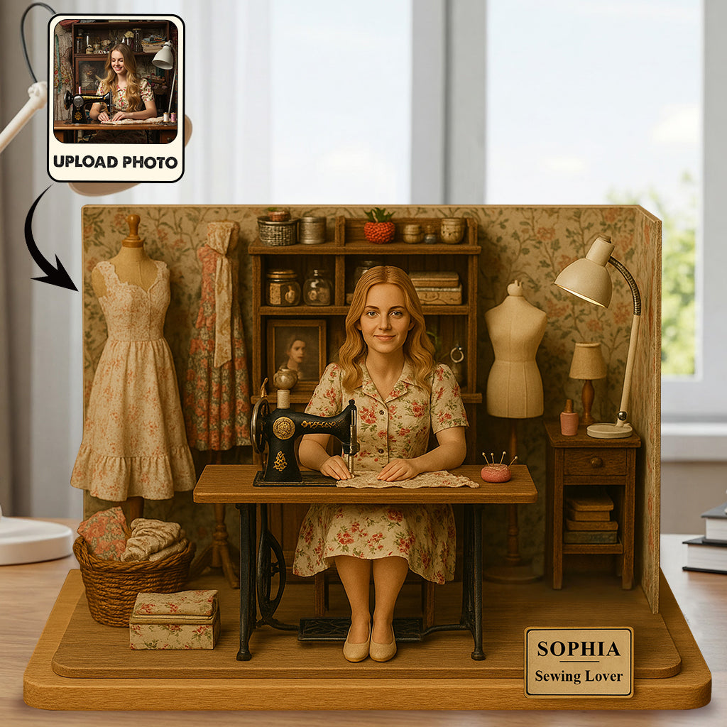 Figurine personnalisée à partir d'une photo - Plaque acrylique personnalisée en forme sur mesure