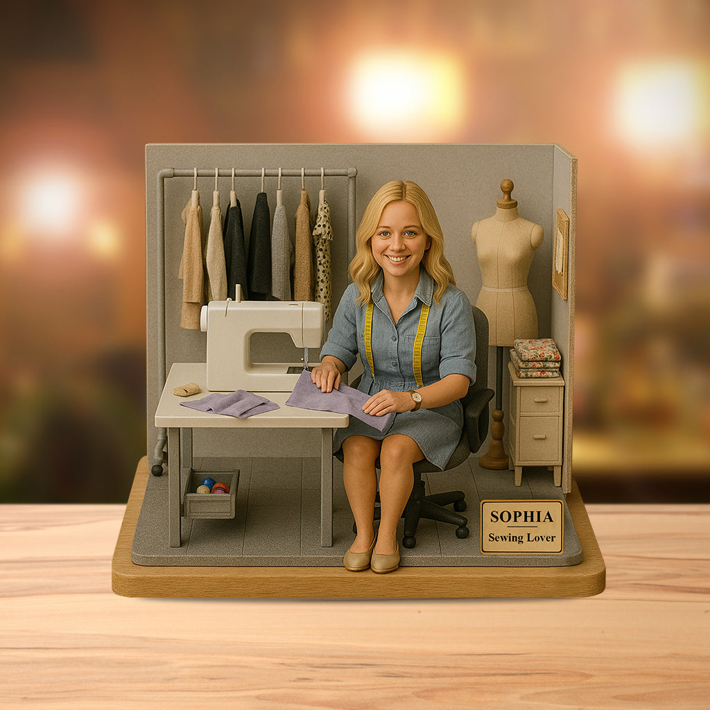 Figurine personnalisée à partir d'une photo - Plaque acrylique personnalisée en forme sur mesure