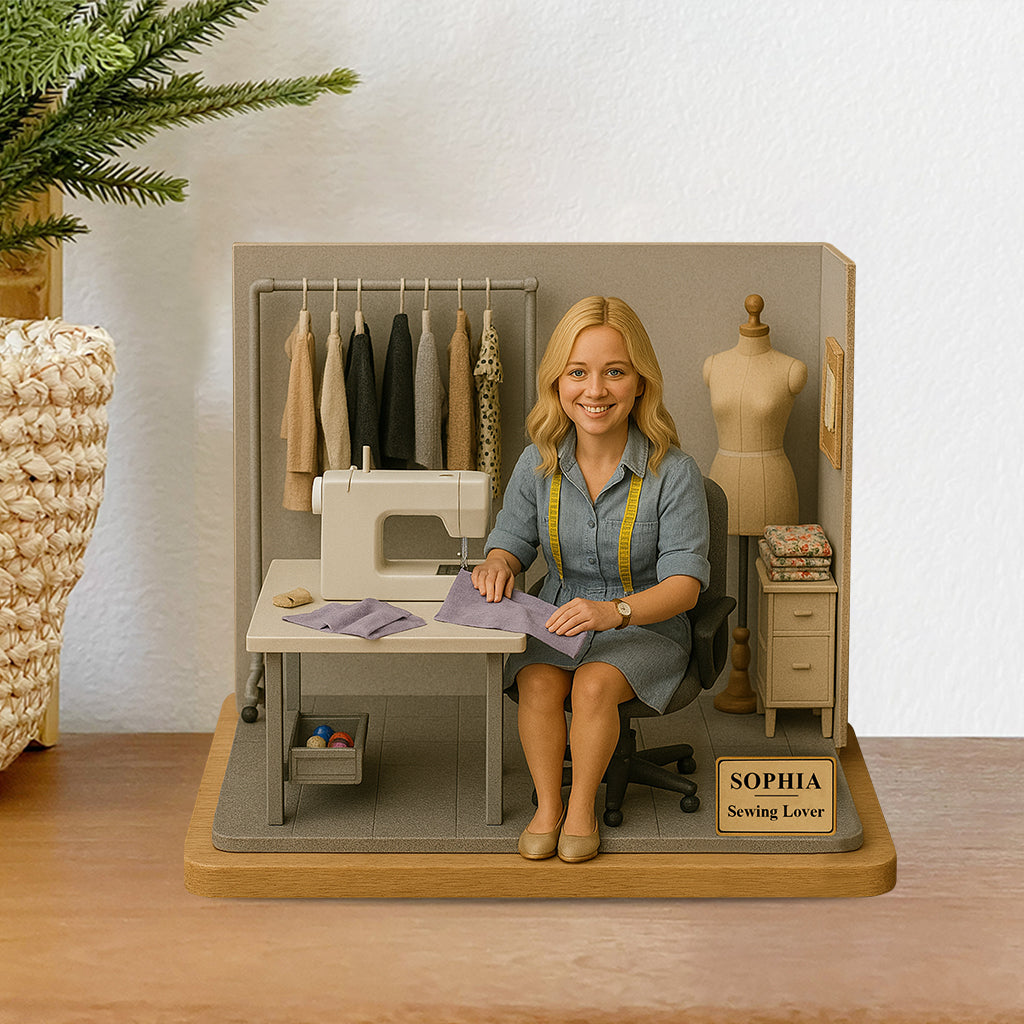 Figurine personnalisée à partir d'une photo - Plaque acrylique personnalisée en forme sur mesure