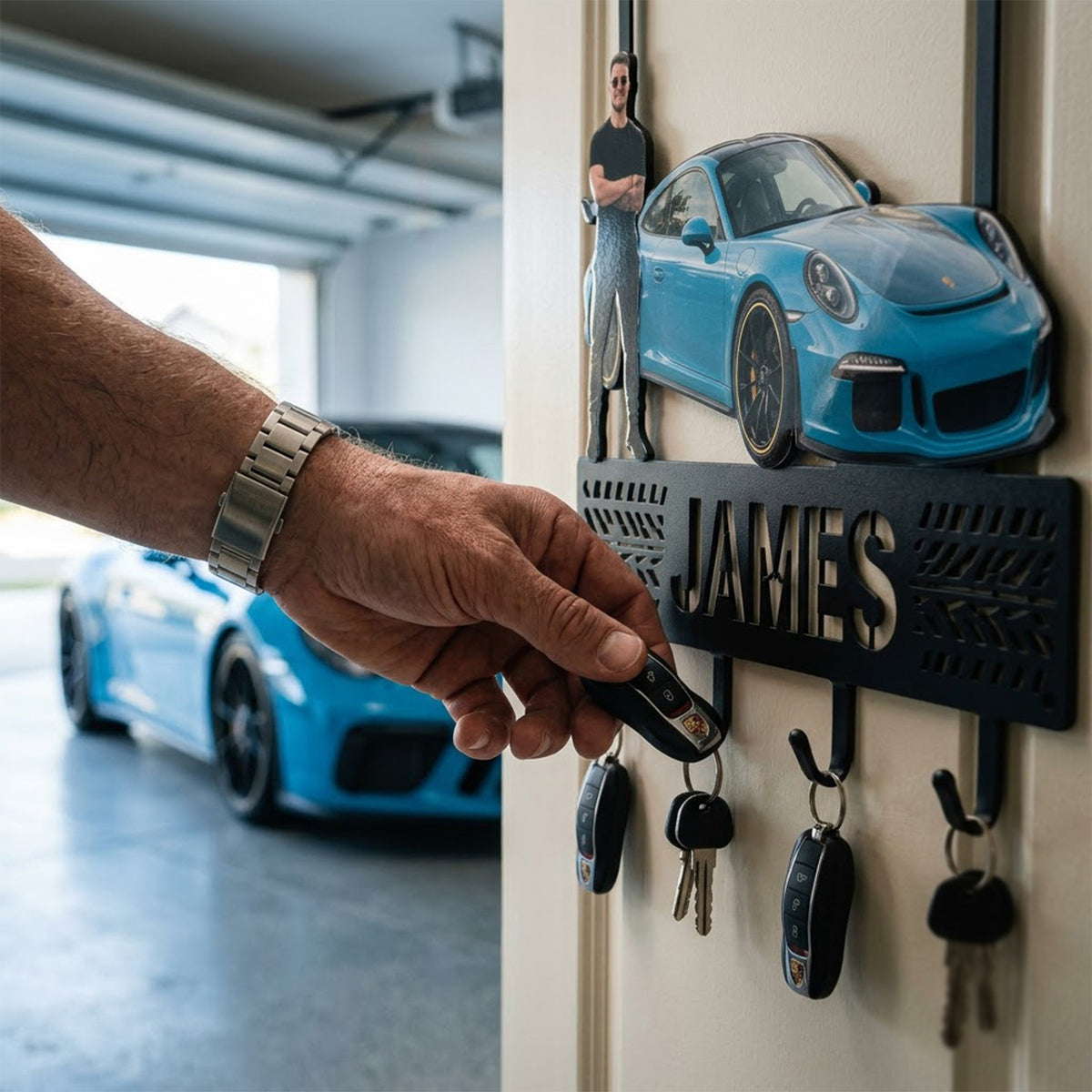 Best Ride - Personalized Car Lover Metal Door Hooks