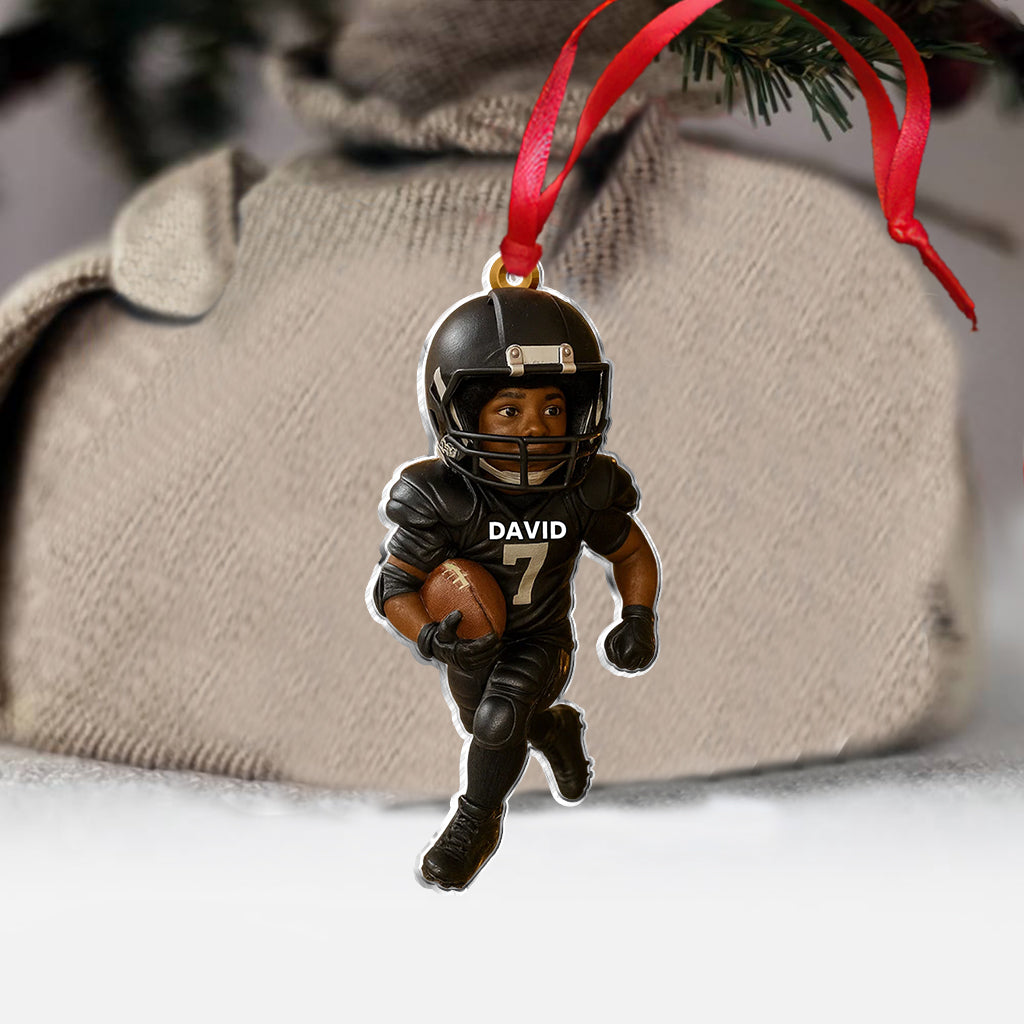 Jour de match - Ornement de football personnalisé