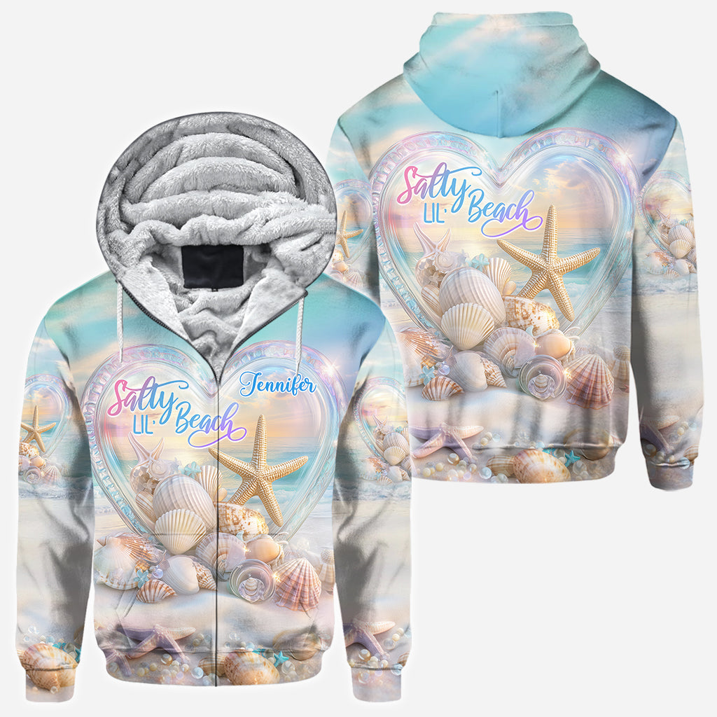 Salty Lil Beach - T-shirt personnalisé pour amoureux de la mer