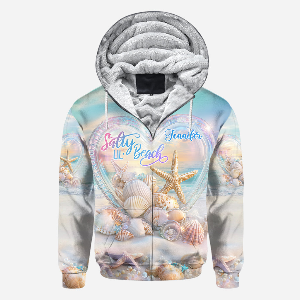 Salty Lil Beach - T-shirt personnalisé pour amoureux de la mer